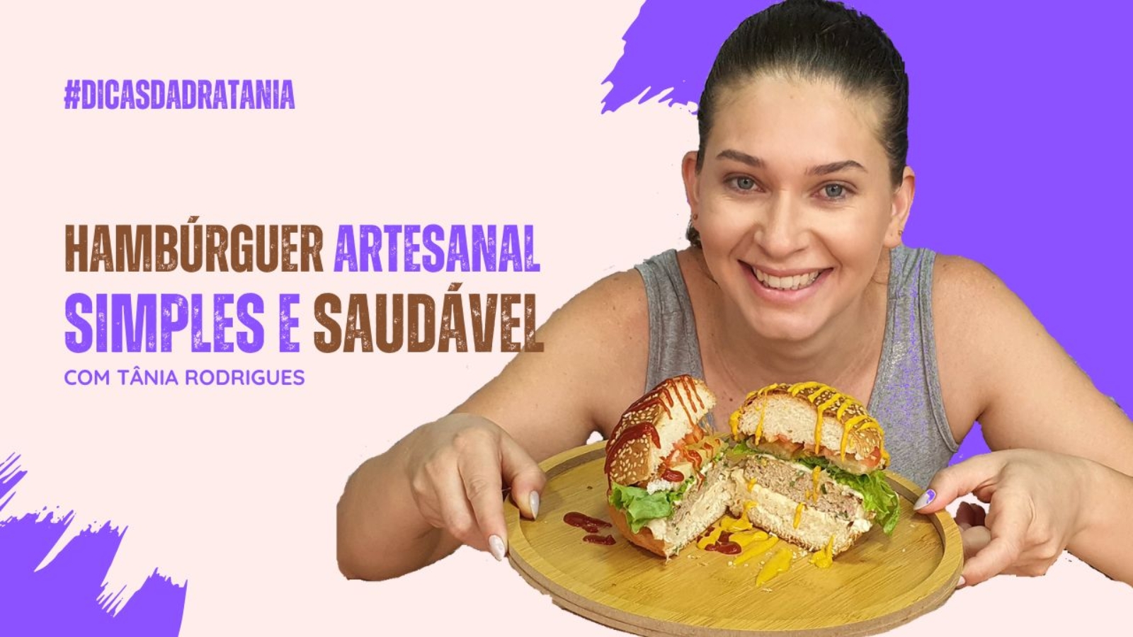 hamburguer de frango saudável